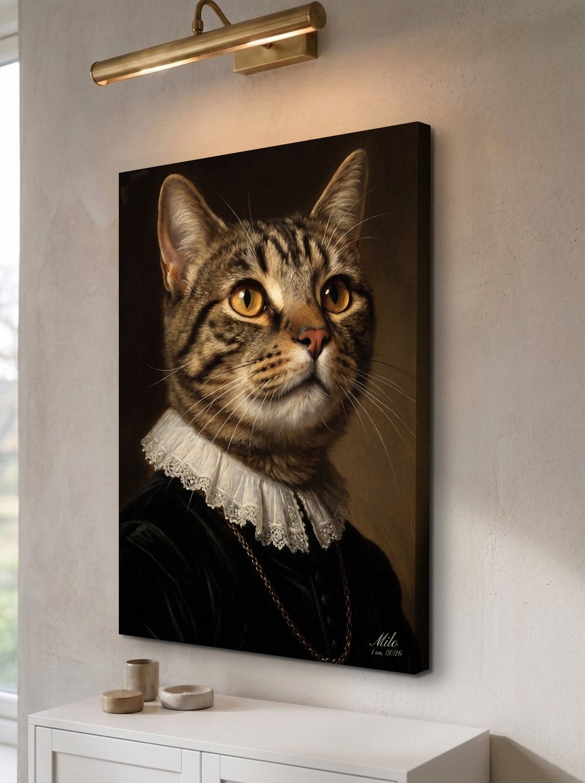 Patte & Pinceau · Le portrait de ton animal sur toile